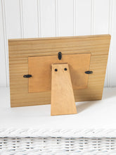 Wooden Photo Frame - Olive Folk Flower